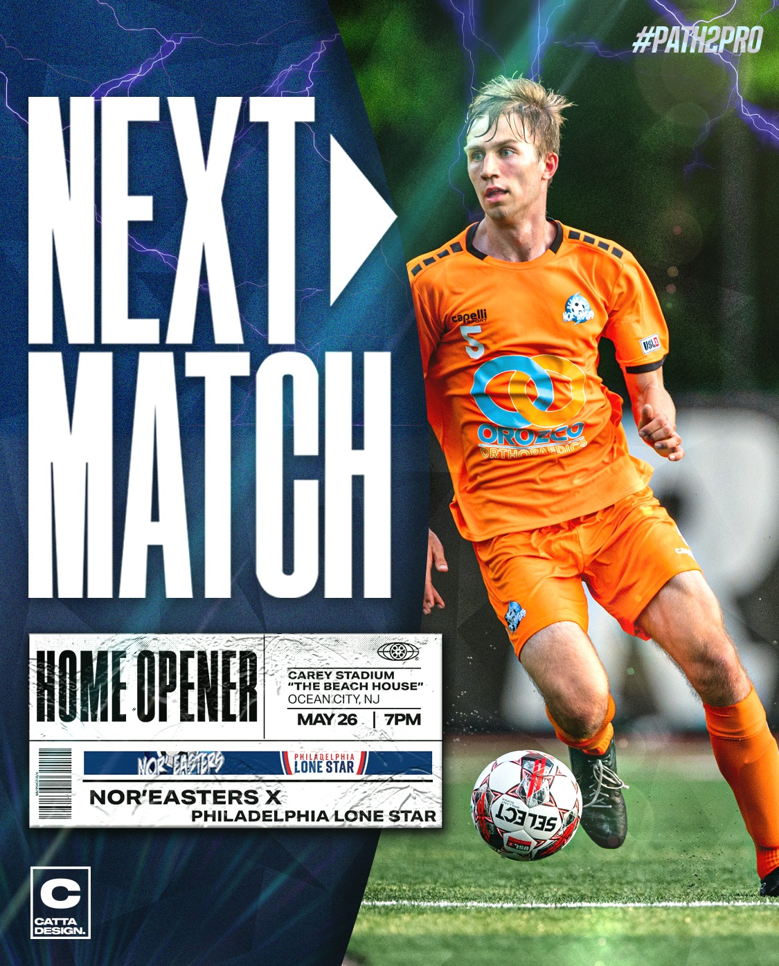 PREVIEW: Nor'easters host Philadelphia Lone Star in 26th home opener at Beach House