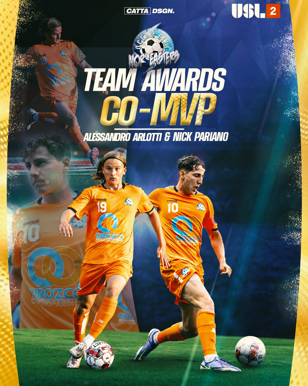 2023 Team Awards: Nick Pariano, Alessandro Arlotti named co-MVPs