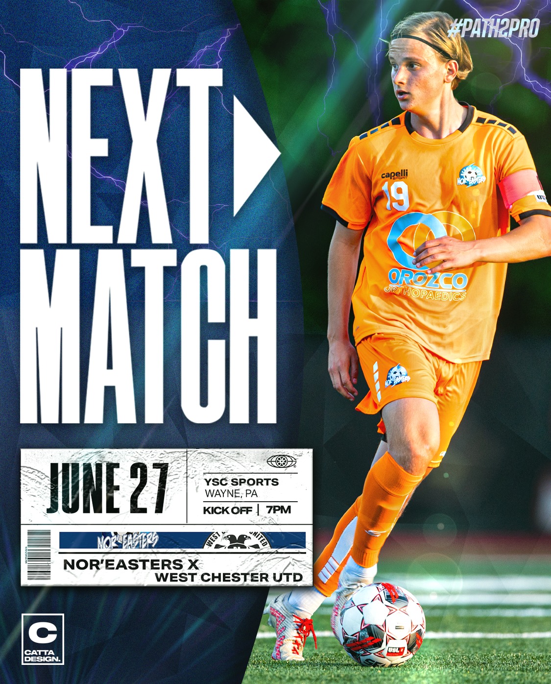Preview: Unbeaten Nor'easters face massive road game at second place West Chester United 